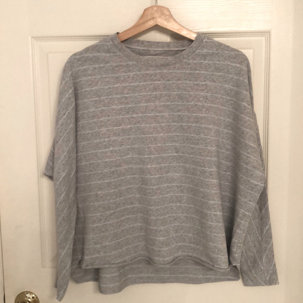 Frank & Eileen striped boxy long sleeve t-shirt